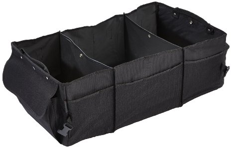 Kofferraumtasche 50 x 22 x 14 Werkzeug Tasche schwarz Klett Druckknopf faltbar