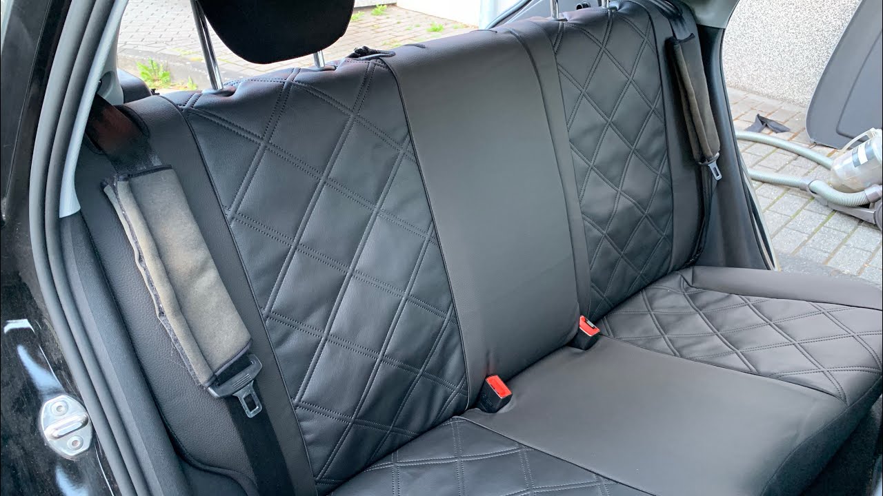 Subaru Outback 1Stk Kunstleder Überzug VISION Universell GRAU
